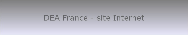 DEA France - site Internet